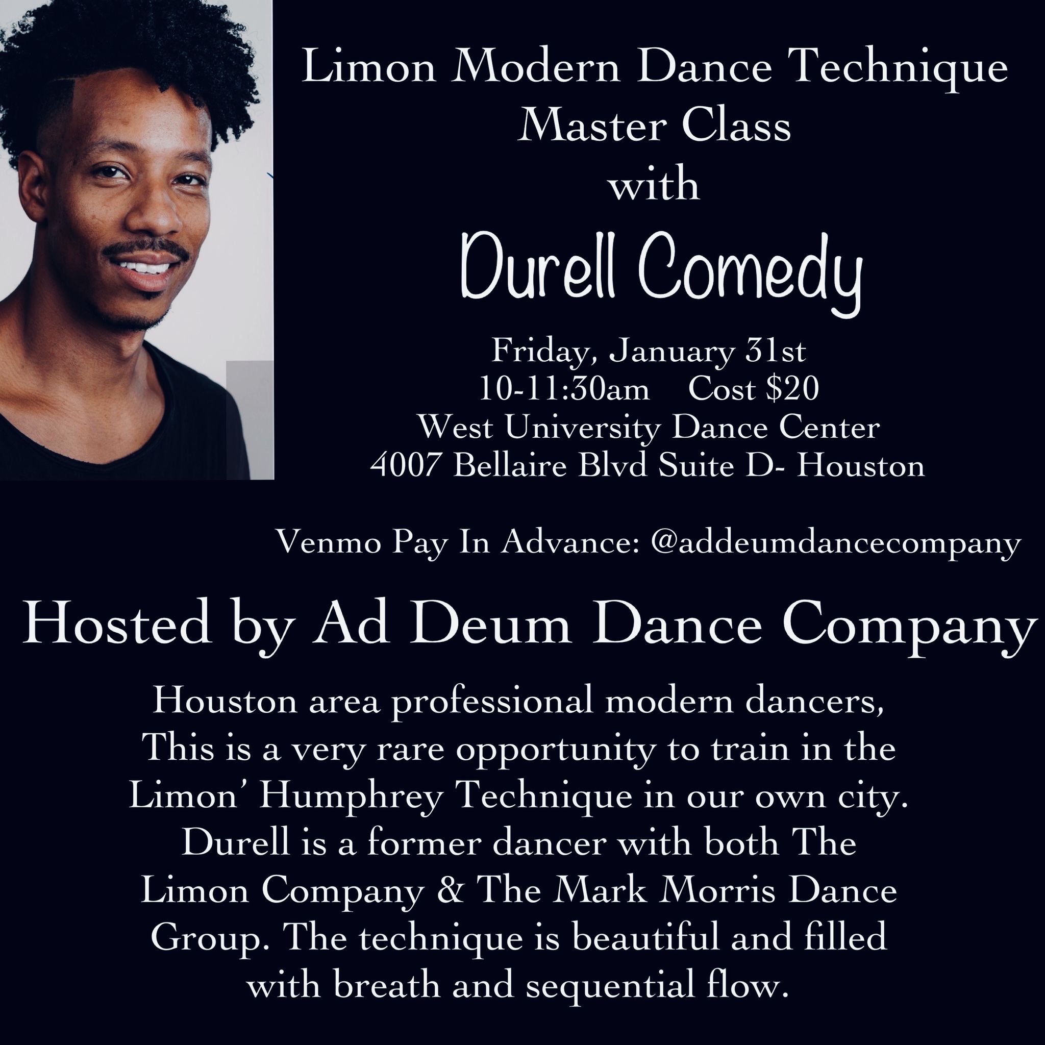 Master Class Durell Comedy